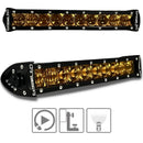 Extreme LED Single Row Amber LED Light Bar - Aspire Auto Accessories