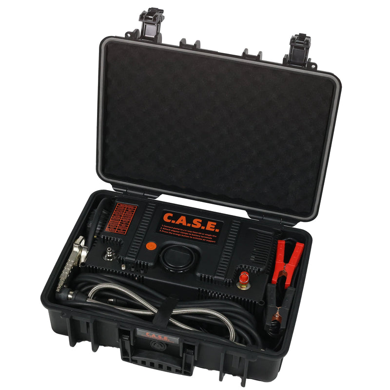 EZ Flate C.A.S.E. Portable Dual Air Compressor - Aspire Auto Accessories
