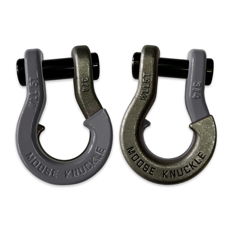 Gray Jowl Recovery Split Shackle 3/4 - Aspire Auto Accessories