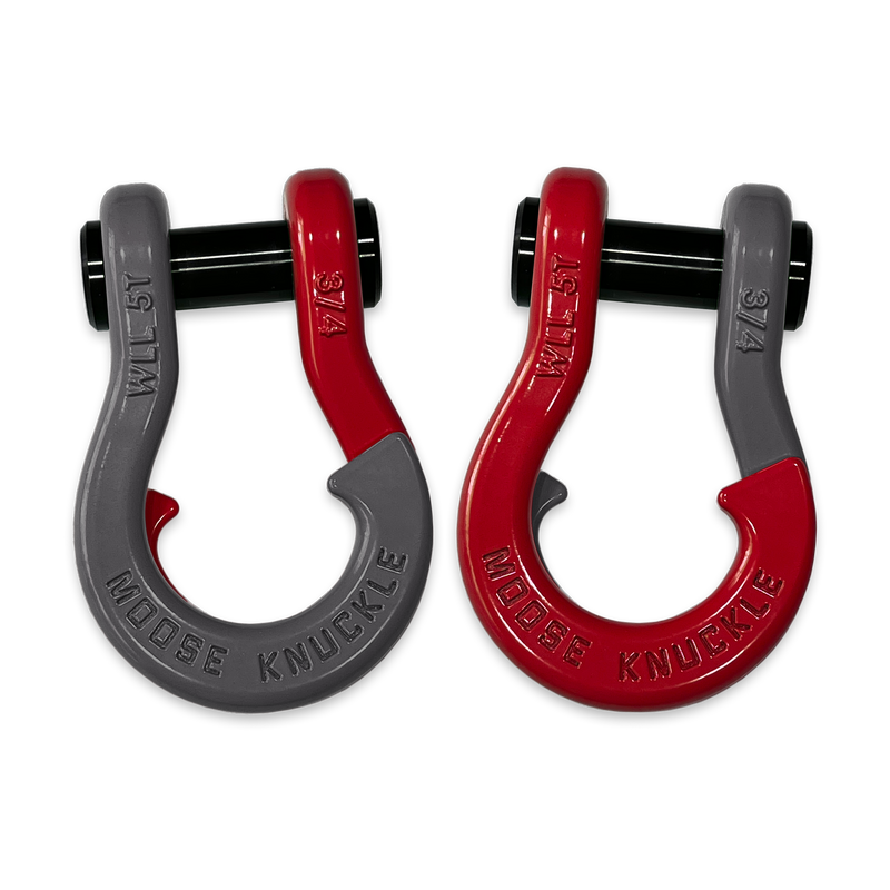 Gray Jowl Recovery Split Shackle 3/4 - Aspire Auto Accessories