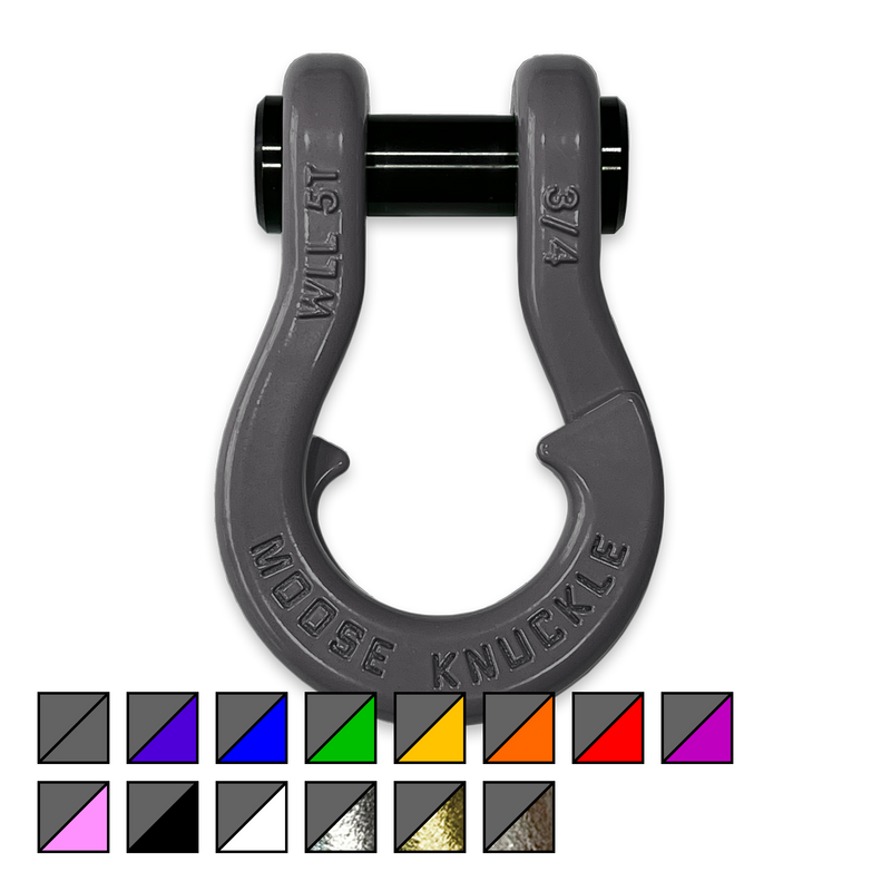 Gray Jowl Recovery Split Shackle 3/4 - Aspire Auto Accessories