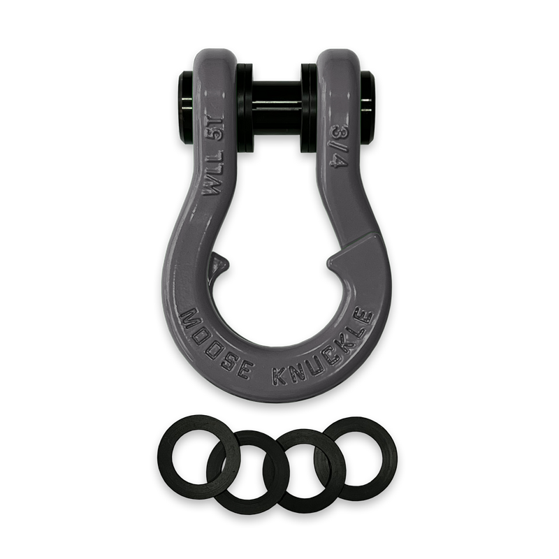 Gray Jowl Recovery Split Shackle 3/4 - Aspire Auto Accessories