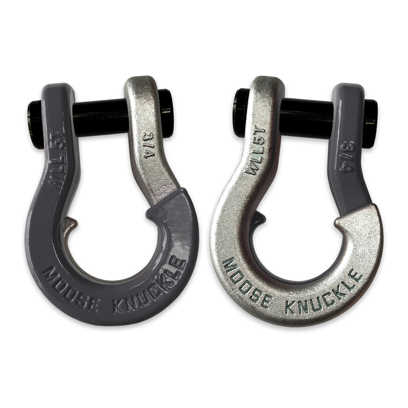 Gray Jowl Recovery Split Shackle 3/4 - Aspire Auto Accessories