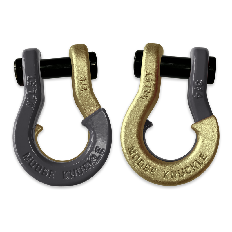 Gray Jowl Recovery Split Shackle 3/4 - Aspire Auto Accessories