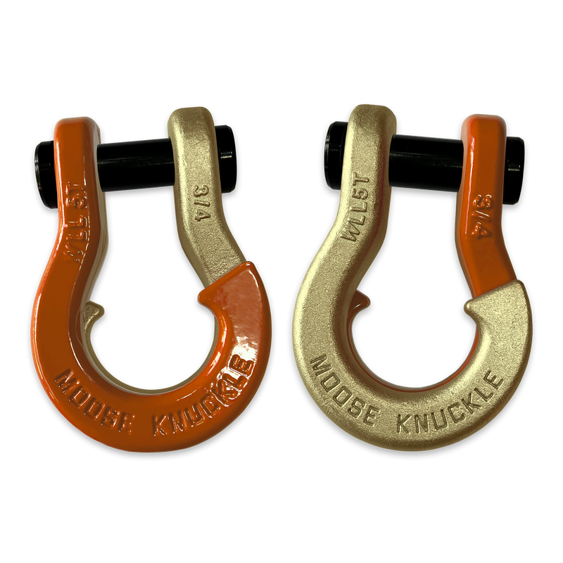 Orange Jowl Recovery Split Shackle 3/4 - Aspire Auto Accessories