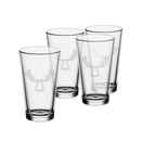 Moose Knuckle Offroad Pint Glasses - Aspire Auto Accessories