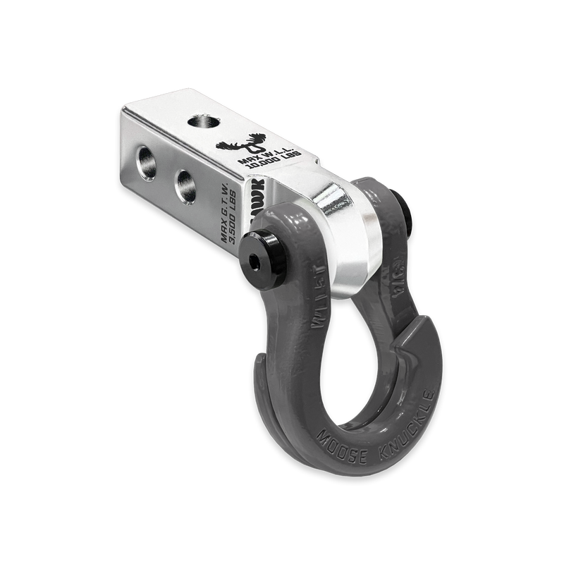 Jowl 3/4 Split Shackle and Silver Mohawk 2.0 Receiver Combo - Aspire Auto Accessories