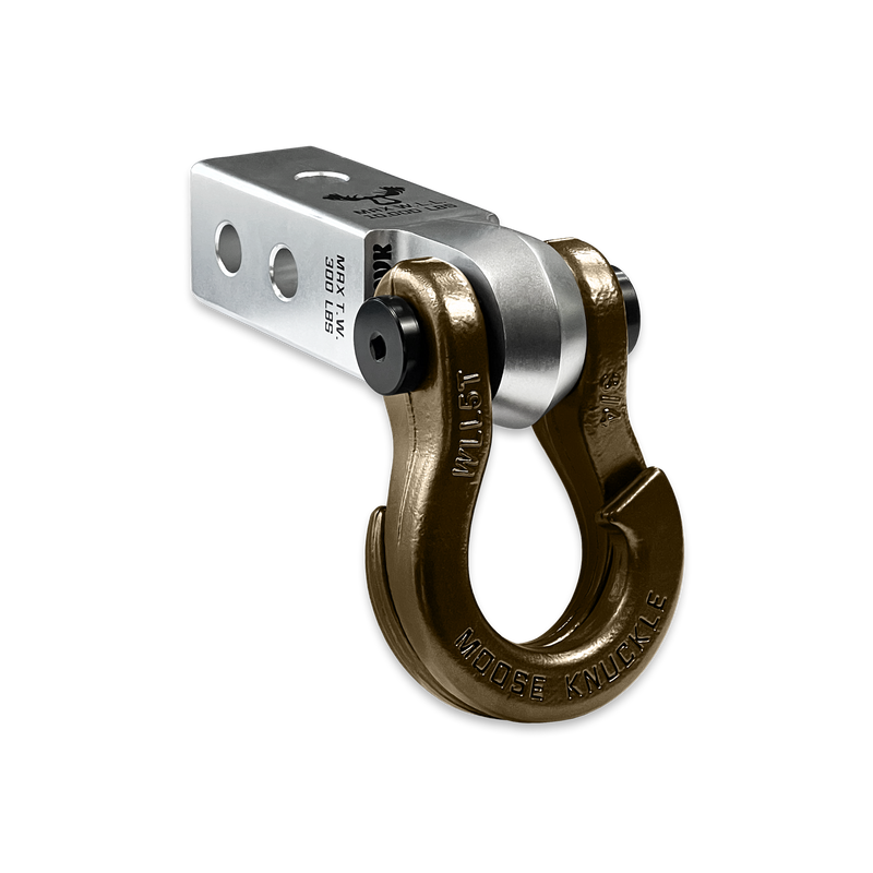 Jowl 3/4 Split Shackle and Silver Mohawk 2.0 Receiver Combo - Aspire Auto Accessories