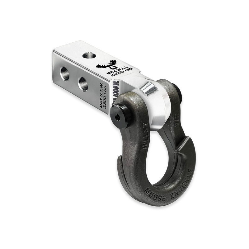 Jowl 3/4 Split Shackle and Silver Mohawk 2.0 Receiver Combo - Aspire Auto Accessories