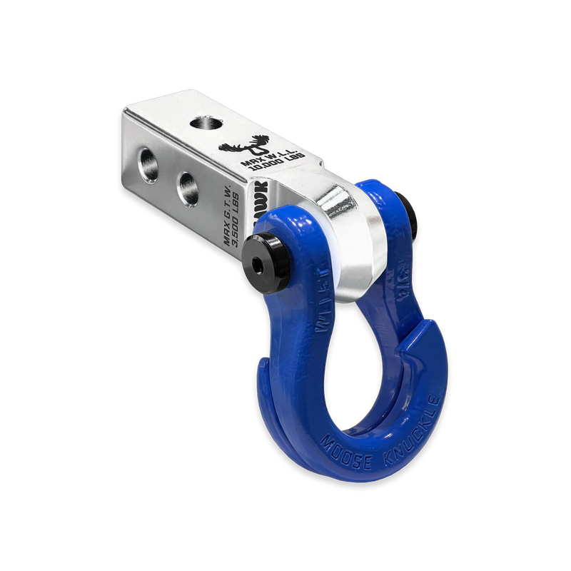 Jowl 3/4 Split Shackle and Silver Mohawk 2.0 Receiver Combo - Aspire Auto Accessories