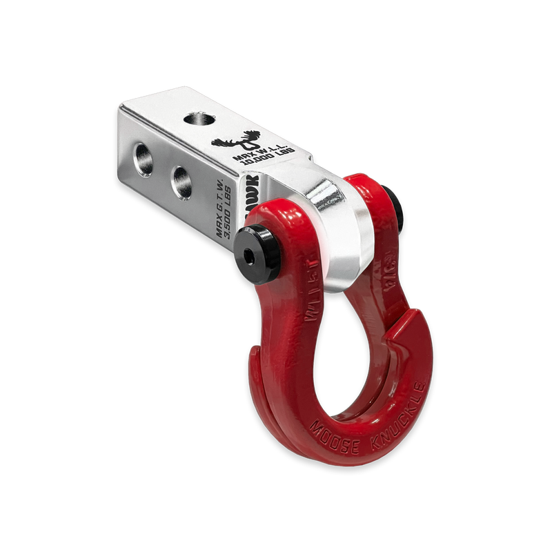 Jowl 3/4 Split Shackle and Silver Mohawk 2.0 Receiver Combo - Aspire Auto Accessories