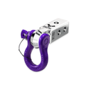 Silver B'oh 3/4 Spin Pin Shackle and Atomic Silver Mohawk 2.0 Receiver Combo - Aspire Auto Accessories