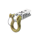 Silver B'oh 3/4 Spin Pin Shackle and Atomic Silver Mohawk 2.0 Receiver Combo - Aspire Auto Accessories