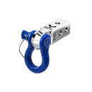 Silver B'oh 3/4 Spin Pin Shackle and Atomic Silver Mohawk 2.0 Receiver Combo - Aspire Auto Accessories