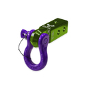 Green B'oh 3/4 Spin Pin Shackle and Mohawk 2.0 Receiver Combo - Aspire Auto Accessories