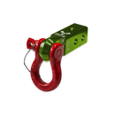 Green B'oh 3/4 Spin Pin Shackle and Mohawk 2.0 Receiver Combo - Aspire Auto Accessories