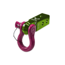 Green B'oh 3/4 Spin Pin Shackle and Mohawk 2.0 Receiver Combo - Aspire Auto Accessories
