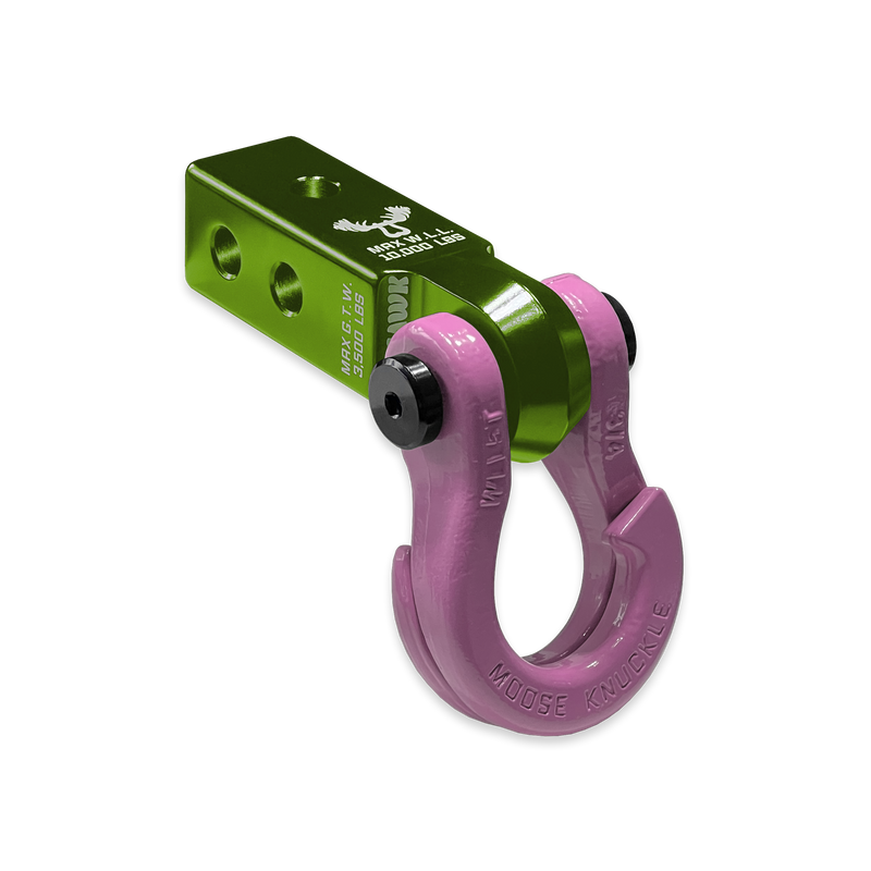 Jowl 3/4 Split Shackle and Green Mohawk 2.0 Receiver Combo - Aspire Auto Accessories