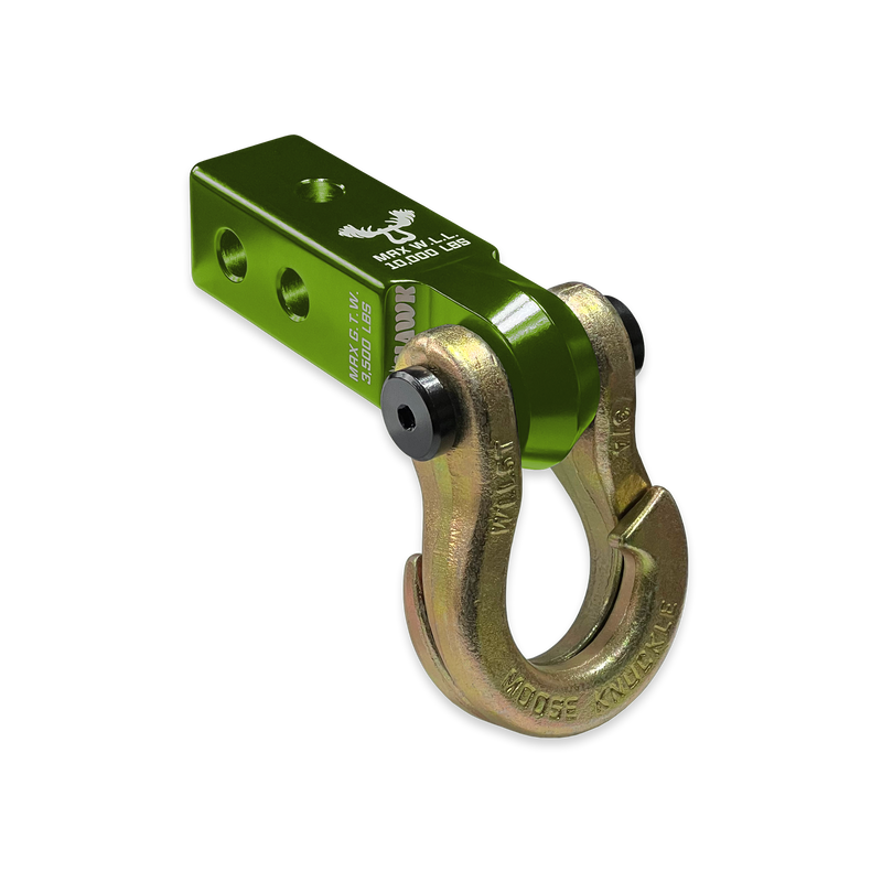 Jowl 3/4 Split Shackle and Green Mohawk 2.0 Receiver Combo - Aspire Auto Accessories
