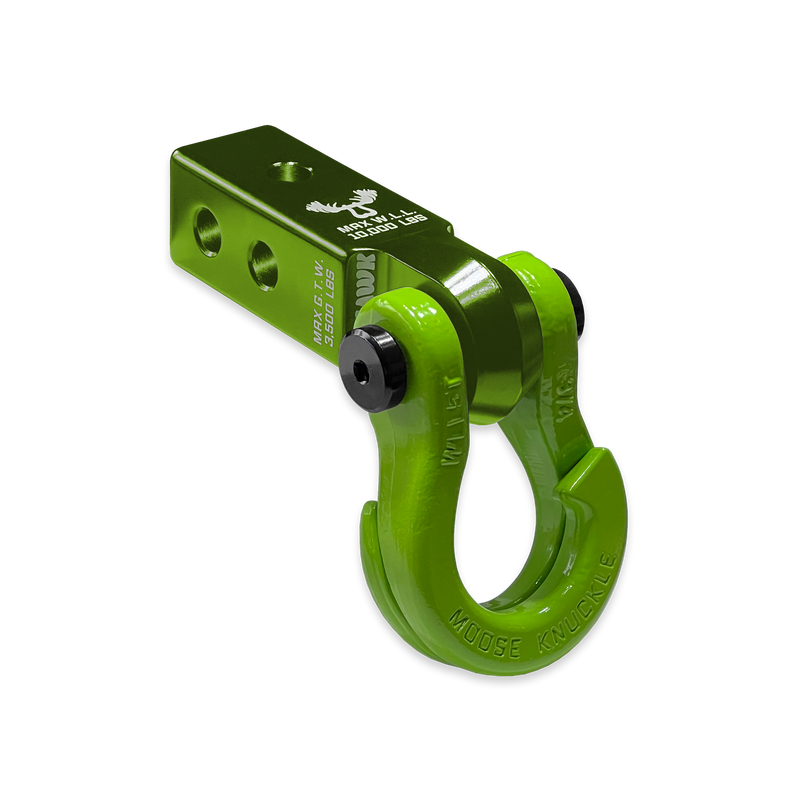 Jowl 3/4 Split Shackle and Green Mohawk 2.0 Receiver Combo - Aspire Auto Accessories