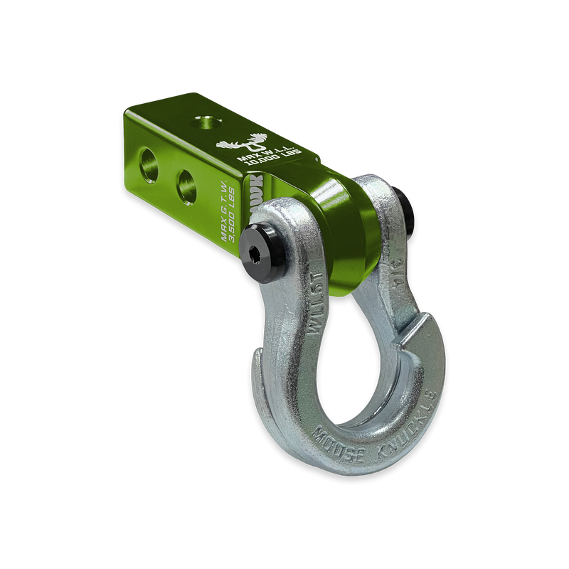 Jowl 3/4 Split Shackle and Green Mohawk 2.0 Receiver Combo - Aspire Auto Accessories