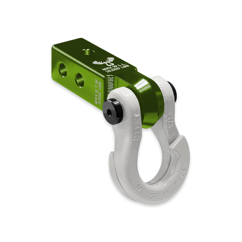 Jowl 3/4 Split Shackle and Green Mohawk 2.0 Receiver Combo - Aspire Auto Accessories