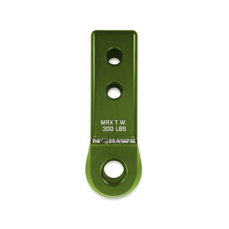 Green Moose Knuckle Mohawk Receiver 2.0 - Aspire Auto Accessories