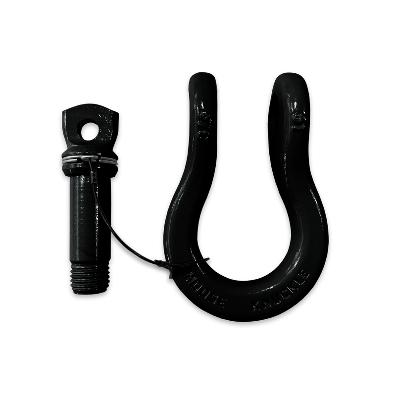 Black B'oh Recovery Spin Pin Shackle 3/4 - Aspire Auto Accessories
