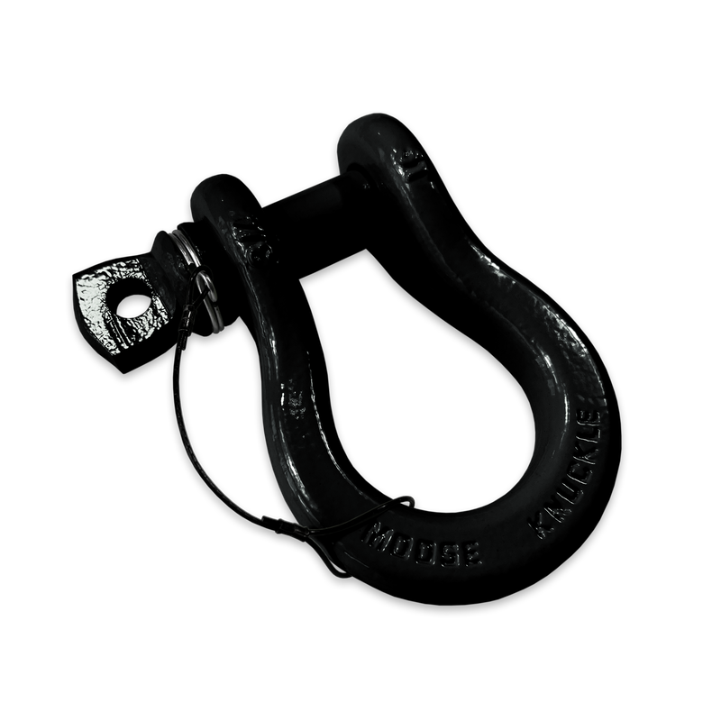 Black B'oh Recovery Spin Pin Shackle 3/4 - Aspire Auto Accessories