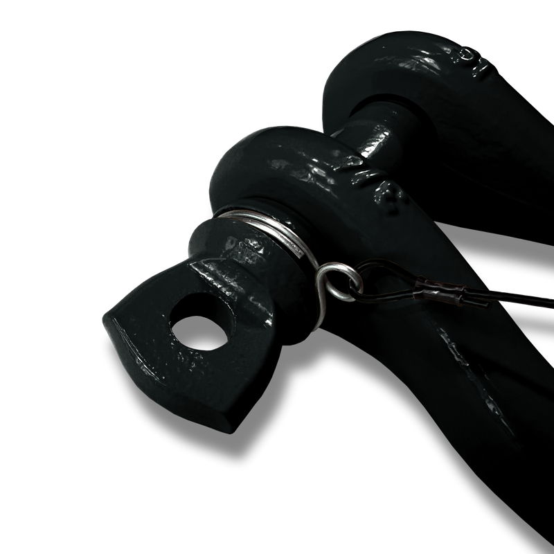 Black B'oh Recovery Spin Pin Shackle 3/4 - Aspire Auto Accessories