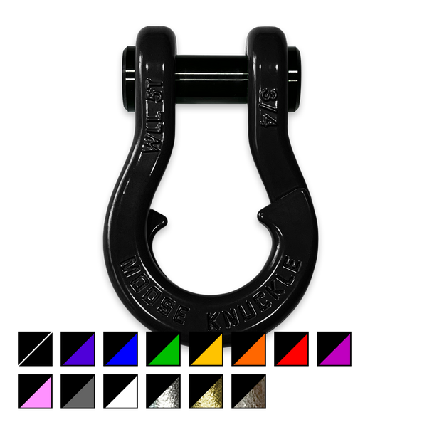 Black Jowl Recovery Split Shackle 3/4 - Aspire Auto Accessories
