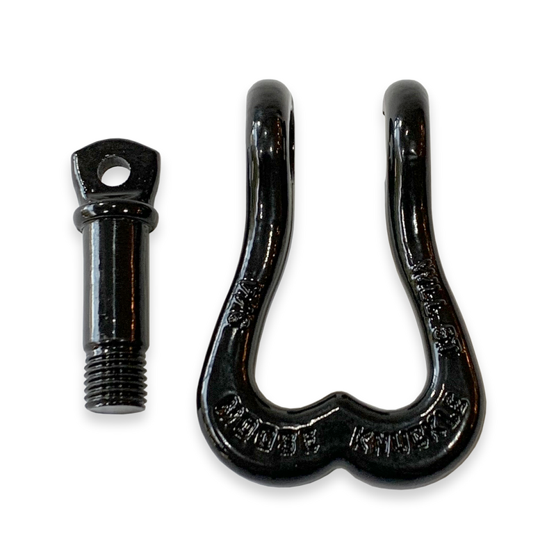 Black Moose Knuckle XL Shackle 3/4 - Aspire Auto Accessories