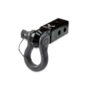 Black B'oh 3/4 Spin Pin Shackle and  Black Mohawk 2.0 Receiver Combo - Aspire Auto Accessories