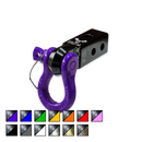 Black B'oh 3/4 Spin Pin Shackle and  Black Mohawk 2.0 Receiver Combo - Aspire Auto Accessories