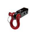 Black B'oh 3/4 Spin Pin Shackle and  Black Mohawk 2.0 Receiver Combo - Aspire Auto Accessories