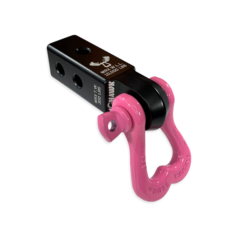 Moose Knuckle XL 3/4 Shackle and Black Mohawk 2.0 Receiver Combo - Aspire Auto Accessories