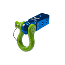Blue B'oh 3/4 Spin Pin Shackle and Mohawk 2.0 Receiver Combo - Aspire Auto Accessories
