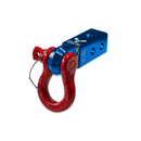Blue B'oh 3/4 Spin Pin Shackle and Mohawk 2.0 Receiver Combo - Aspire Auto Accessories