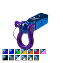 Blue B'oh 3/4 Spin Pin Shackle and Mohawk 2.0 Receiver Combo - Aspire Auto Accessories