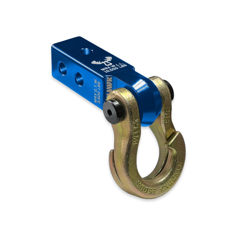 Jowl 3/4 Split Shackle and Blue Mohawk 2.0 Receiver Combo - Aspire Auto Accessories