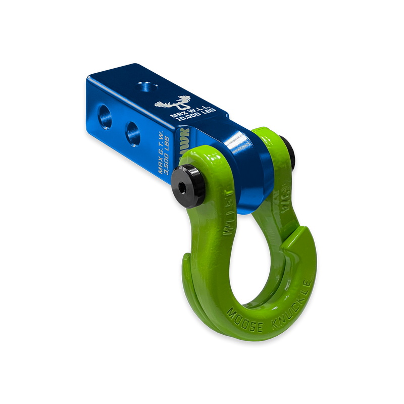 Jowl 3/4 Split Shackle and Blue Mohawk 2.0 Receiver Combo - Aspire Auto Accessories