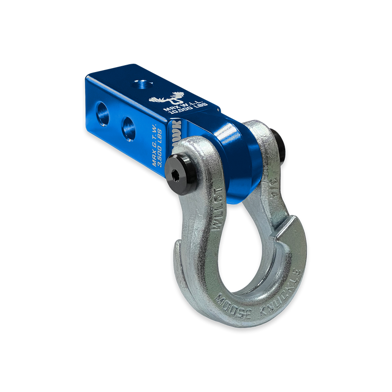 Jowl 3/4 Split Shackle and Blue Mohawk 2.0 Receiver Combo - Aspire Auto Accessories