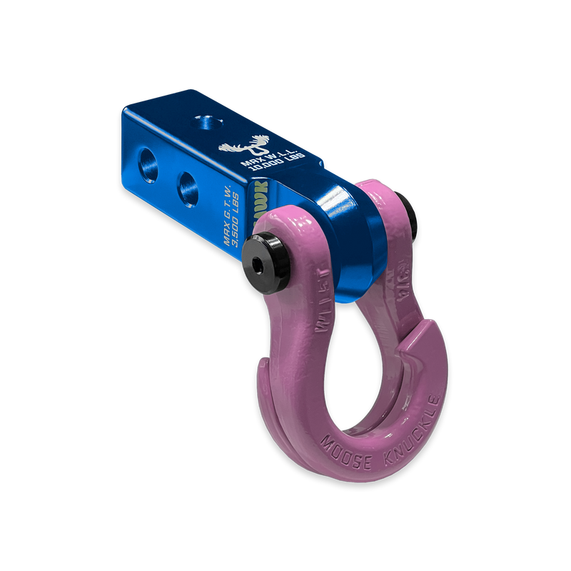 Jowl 3/4 Split Shackle and Blue Mohawk 2.0 Receiver Combo - Aspire Auto Accessories