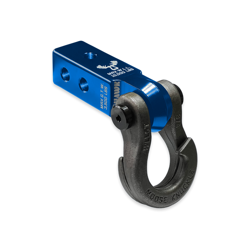 Jowl 3/4 Split Shackle and Blue Mohawk 2.0 Receiver Combo - Aspire Auto Accessories