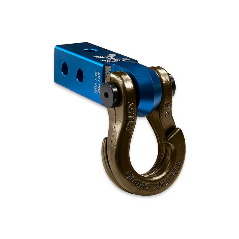 Jowl 3/4 Split Shackle and Blue Mohawk 2.0 Receiver Combo - Aspire Auto Accessories