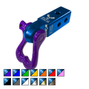 Moose Knuckle XL 3/4 Shackle and Blue Mohawk 2.0 Receiver Combo - Aspire Auto Accessories