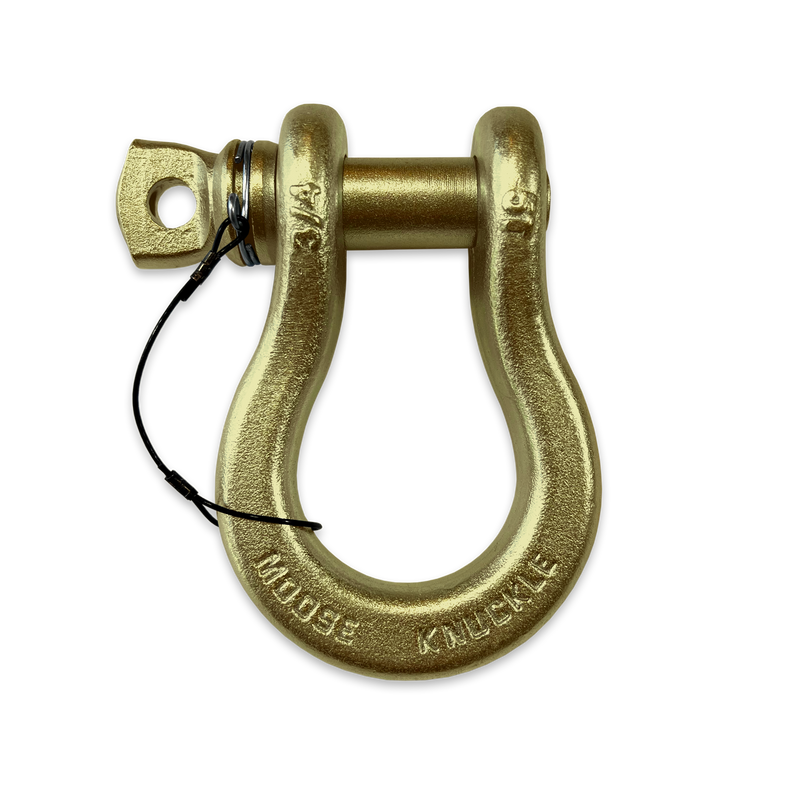 Brass B'oh Recovery Spin Pin Shackle 3/4 - Aspire Auto Accessories