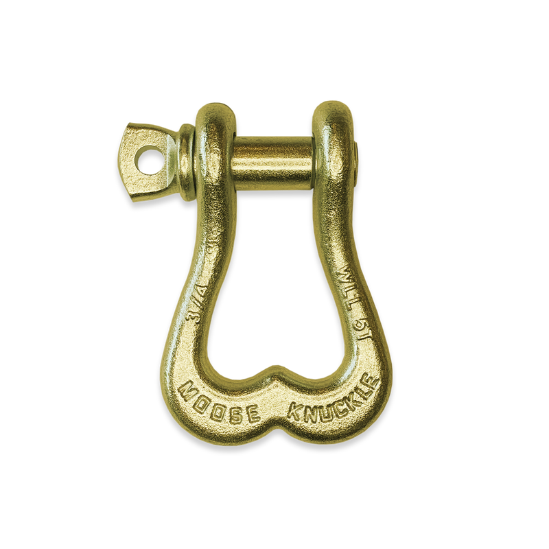 Brass Moose Knuckle XL Shackle 3/4 - Aspire Auto Accessories