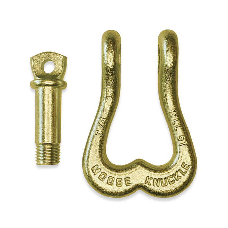 Brass Moose Knuckle XL Shackle 3/4 - Aspire Auto Accessories