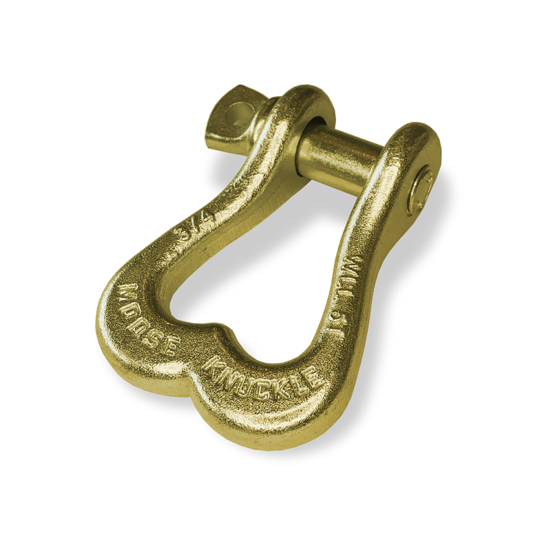 Brass Moose Knuckle XL Shackle 3/4 - Aspire Auto Accessories